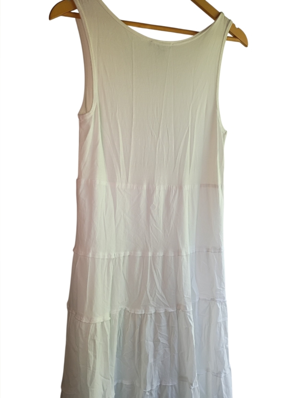 EUC Chelsea And Theodore White Maxi Dress Size Small - Picture 5 of 5
